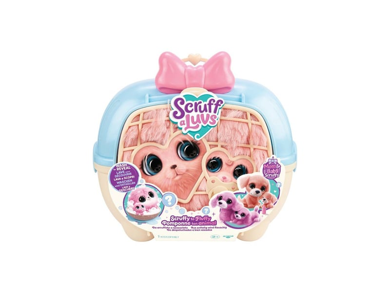  Peluche mama et baby transformation famille 27 cm accessoires peigne et biberon SCR0630996301920 - Conforama A