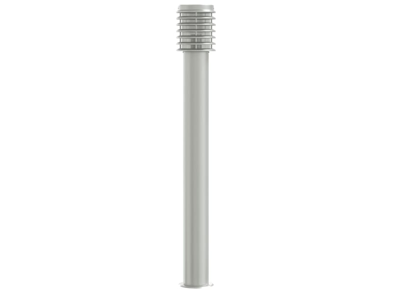  Lampadaires d'extérieur 3 pcs argenté 110 cm acier inoxydable argent 02_0042556  - Conforama D