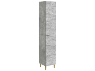 Armoire <strong></strong> <strong></strong> coloris gris largeur 33 cm