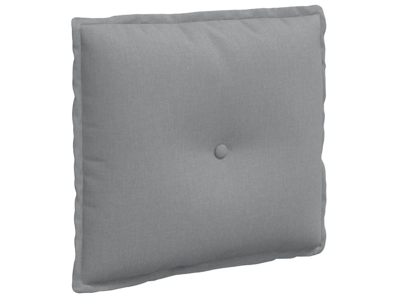  Coussin de dos, coussin de dossier gris clair 50 x 19 x 45 cm tissu cf54672  - Conforama A