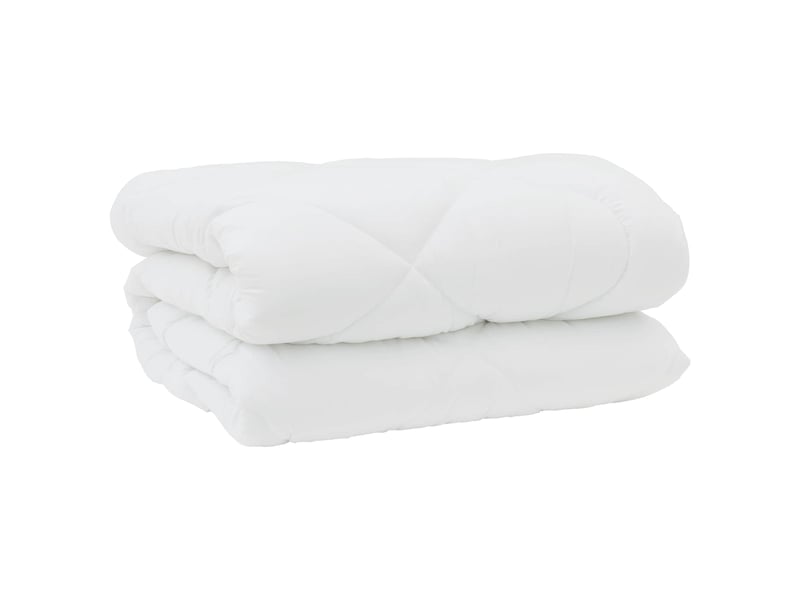  Duvet d'hiver avec oreiller 3 pièces - couette blanc microfibre  - Conforama D