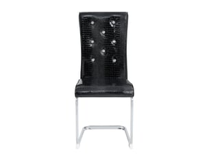 Fauteuil fixe Simili noir