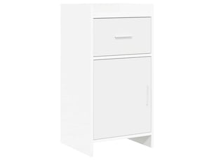 Buffet - bahut - meuble de rangement blanc 40 x 36 x 80 cm bois d'ingénierie