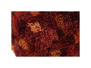 Pouf / repose pied <strong>PARIS PRIX</strong> <strong></strong> rouge