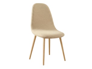 Housse de chaise extensible sacha 40-50cm beige lin