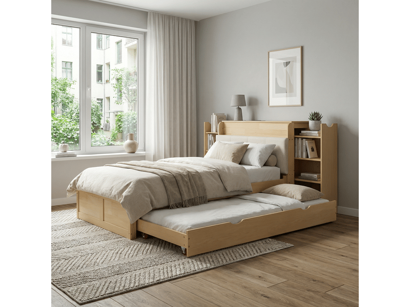 Lit avec rangement intégré – bed with storage 3, accessoire uniquement - Conforama E