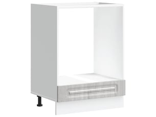 Armoire à four, armoire de cuisine kalmar sonoma gris bois d'ingénierie