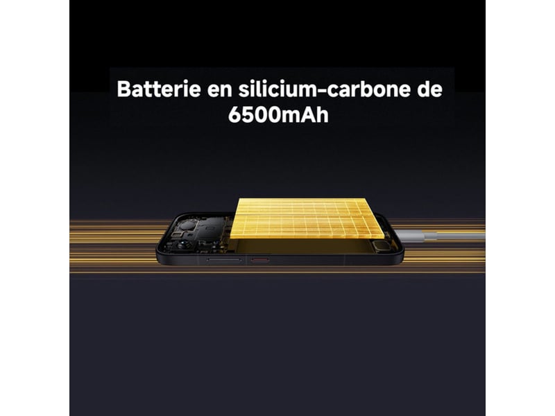  Smartphone 5g poco x8 pro 12 go ram 512 go blanc 6.59 amoled 120 hz 6500 mah 421705_AACUU98626_6_DROPFR - Conforama D