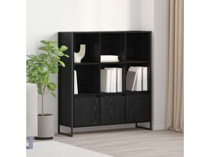 Bibliotheque coloris  noir  <strong></strong> <strong></strong> - 99.5 cm x 108 cm