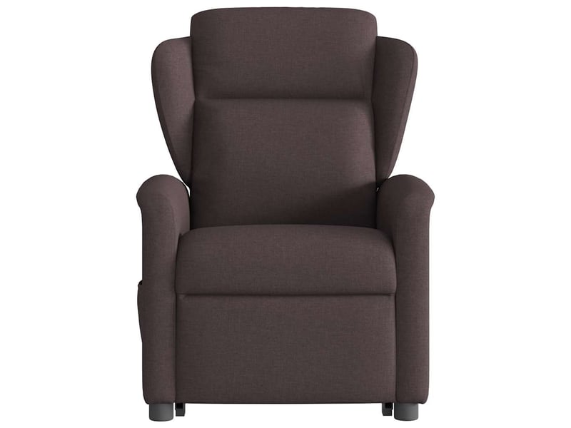 Fauteuil inclinable électrique, fauteuil relax salon marron foncé tissu shl84902 - Conforama E