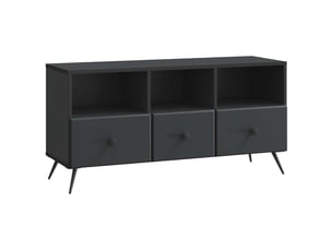 Meuble tv coloris noir 102 cm <strong></strong>  <strong></strong>