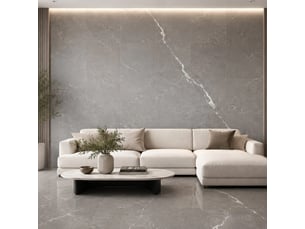 Carrelages adhésifs en pvc effet marbre 22 pièces divina home - gris