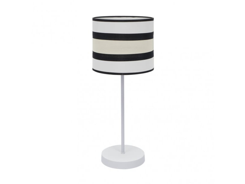  Lampe à poser fabrilamp karla blancbeige 1 x e14 42 x 17 x 17 cm 171271001 - Conforama A