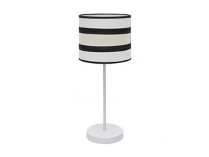 Lampe à poser fabrilamp karla blancbeige 1 x e14 42 x 17 x 17 cm
