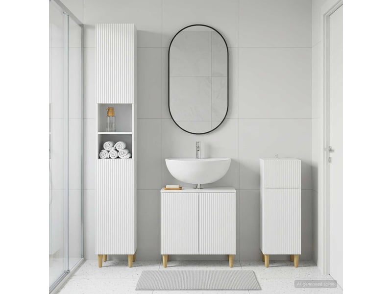 Ensemble de meuble de salle de bain 3 pièces arnhem cf63310 - Conforama B