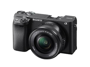 Appareil photo hybride sony alpha a6400 noir + e pz 16-50mm f3.5-5.6 oss