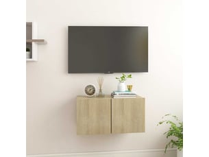 Meuble tv coloris marron 60 cm