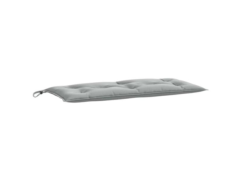  Coussin de banc de jardin, coussin d'assise gris clair mélangé 100x50x7 cm tissu cf52733  - Conforama A