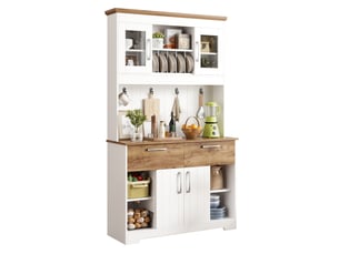 Buffet 6 porte(s)  2 tiroir(s) STILVORA  - 106 cm coloris blanc 