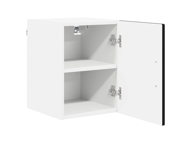 Meuble mural de cuisine, armoire de cuisine noir 30x31x40cm bois d'ingénierie shl27 - Conforama E