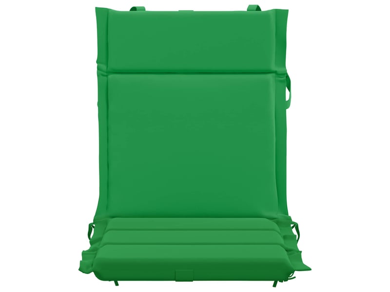 Lot de 6 coussins de chaise à dossier haut gemert vert cf59386 - Conforama D