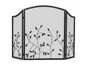 Pare-feu, pare-feu pliable en 3 parties 122 x 75 cm