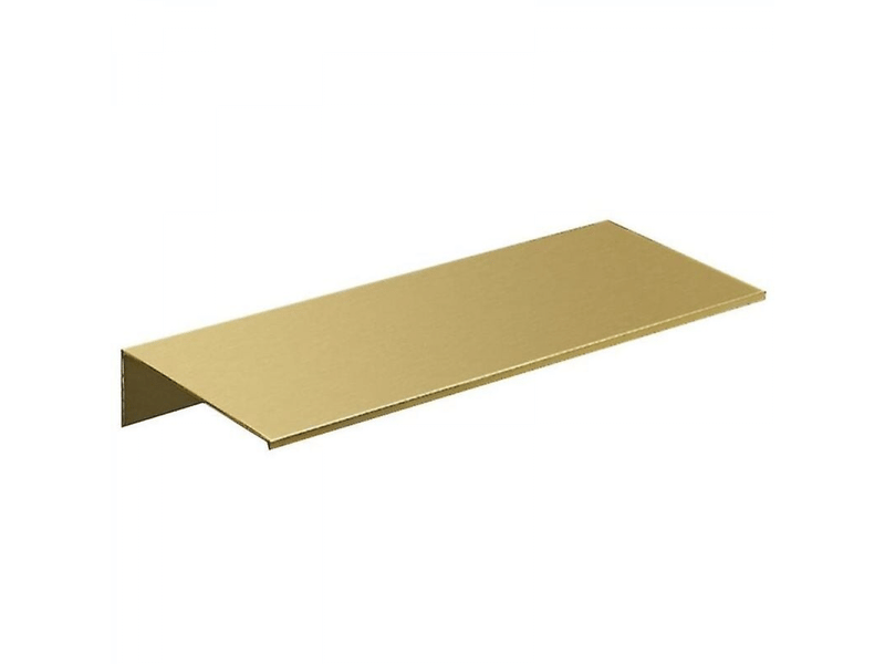 Étagère de rangement murale pour douche en laiton brossé doré, accessoires de salle de bain - Conforama A