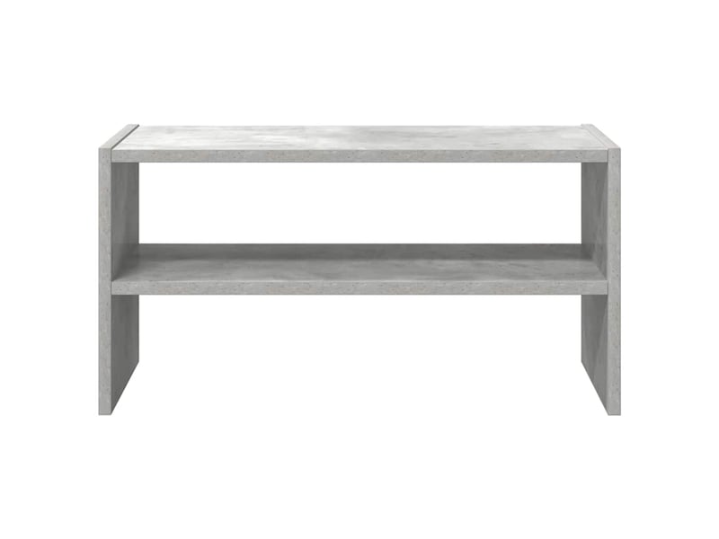  Meuble à chaussures, étagère à chaussures empilable gris béton 60x30x30,5 cm  - Conforama D