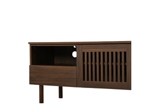 Meuble tv coloris marron <strong>SWEIKO</strong> <strong></strong>