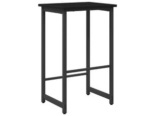Tabouret de bar, chaise de bar chêne noir 40x32x74 cm bois d'ingénierie shl2686