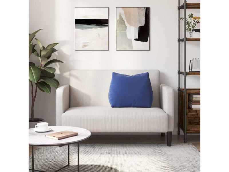  Coussin de dos, coussin de dossier bleu police 60 x 20 x 50 cm cf54569  - Conforama D
