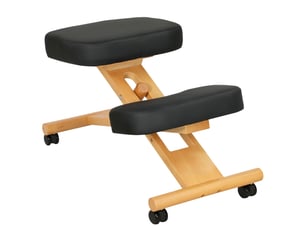Chaise ergonomique à genoux avec roulettes, tabouret pour soulager les douleurs cervicales à la maison et au bureau