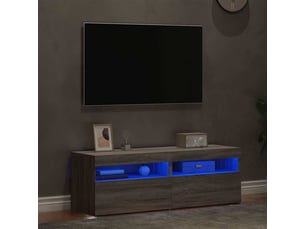 Meuble tv coloris gris 60 cm <strong></strong>  <strong></strong>