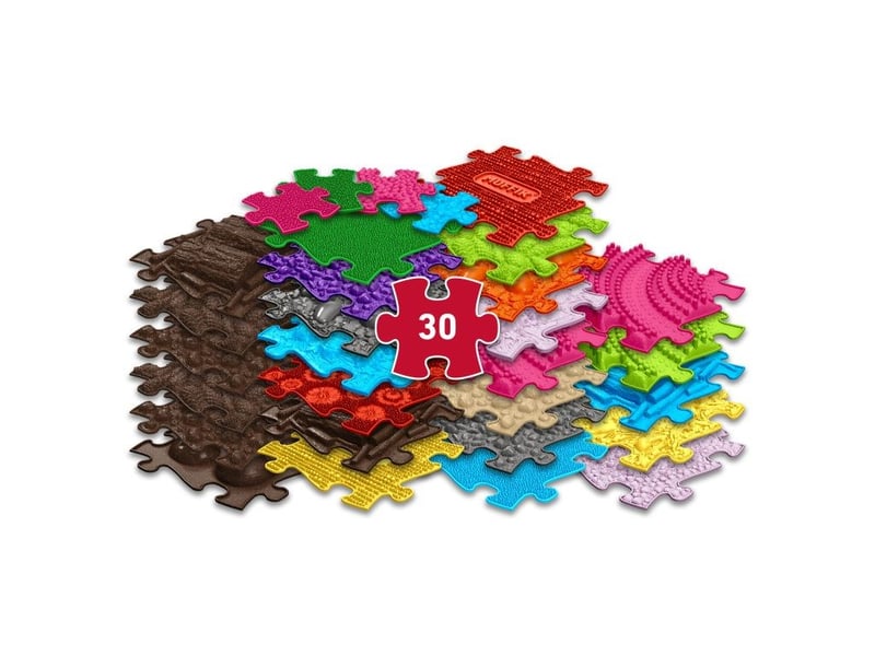  Tapis sensoriel muffik ensemble royal - 30 pièces MFK-028-01 - Conforama B