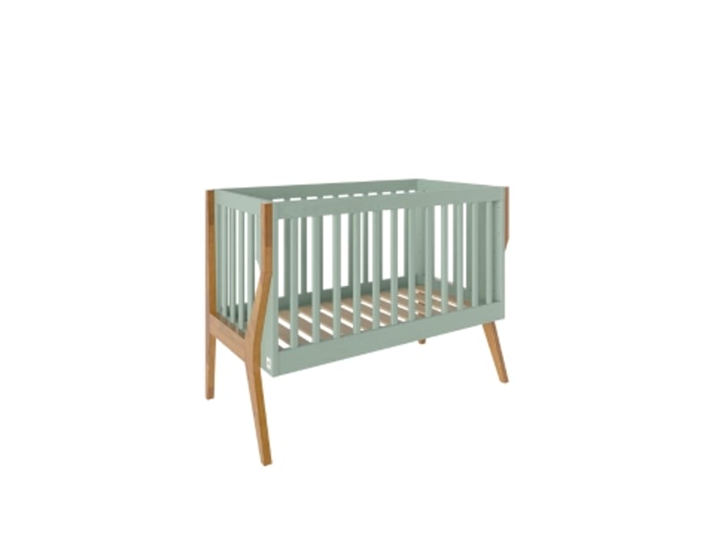  Yappyicon - lit bébé 120x60 cm - vert sauge chêne 4754010385621 - Conforama A