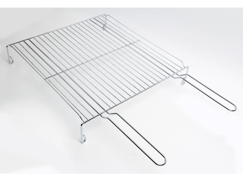  Grille sur pieds en acier chromé 50 x 47 cm somagic  - Conforama A