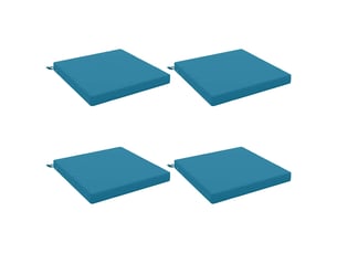 Lot de 4 coussins de siège, coussins d'assise soest 100 % polyester cf60222