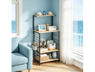 Bibliotheque coloris  bicolore 4 étagère(s) <strong>DESMIU</strong> <strong></strong> - 60 cm x 123 cm