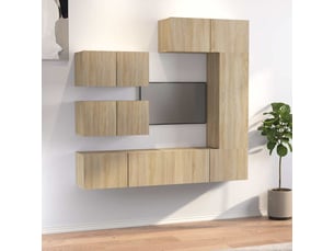 Meuble tv coloris marron 80 cm <strong></strong>  <strong></strong>