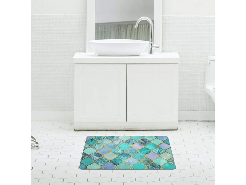  Tapis de porte d'intérieur, tapis d'entrée antidérapant et lavable, tapis d'entrée en caoutchouc - comfortxl  - Conforama C
