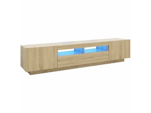 Meuble tv coloris marron 200 cm <strong></strong>  <strong></strong>