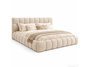 Lit 2 places 160x200 cm Morn Vibe coloris beige