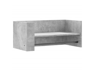Étagère flottante, étagère murale gris béton 70,5x35x30,5 cm bois d'ingénierie cf42353