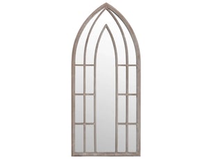 Miroir rectangulaire à fixer coloris beige <strong></strong> <strong></strong> - 70 cm x 30 cm