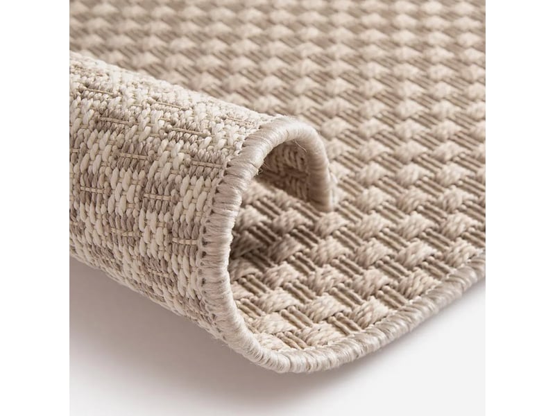  Tapis d'extérieur en polypropylène aspect sisal beige grace  - Conforama C