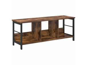 Étagère 3 niveaux, étagère de rangement 102 x 32 x 40,5 cm bois d'ingénierie shl7565
