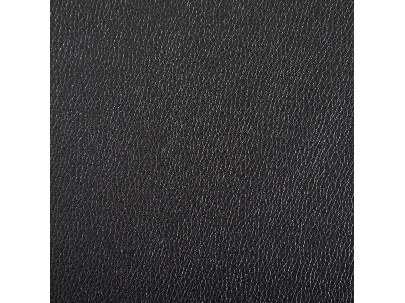 Banquette de piano réglable en hauteur avec coussin en simili cuir et structure en bois, noir, 63 × 33 × 45-56 cm - Conforama E