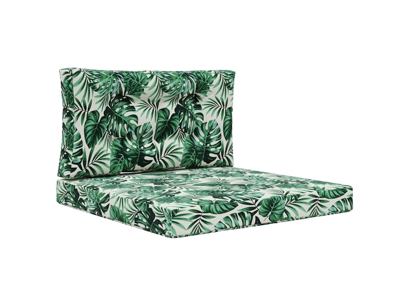  Coussin de canapé d'extérieur, coussin de chaise polyester motif feuilles cf54118  - Conforama A