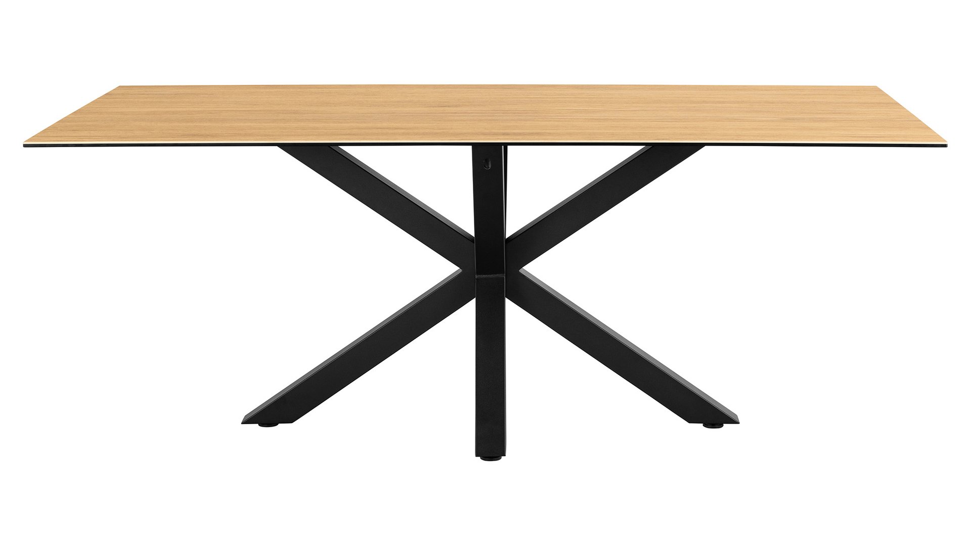 Table 200 cm HEAVEN bois clair 75.5 Conforama