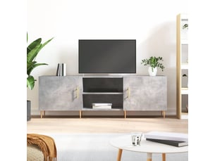Meuble tv coloris gris 150 cm <strong></strong>  <strong></strong>